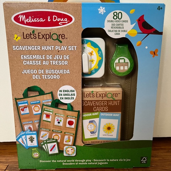 NWT Melissa and Doug Let’s Explore Scavenger Hunt Play Set - Picture 5 of 6